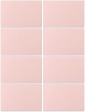 8 Pcs 4  X6  Pink Rubber Carving Blocks Linoleum Block Stamp Making Kit