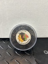 Bobby Hull HOF Blackhawks Jets - NHL HOCKEY PUCK Signed AUTOGRAPHED + Case -