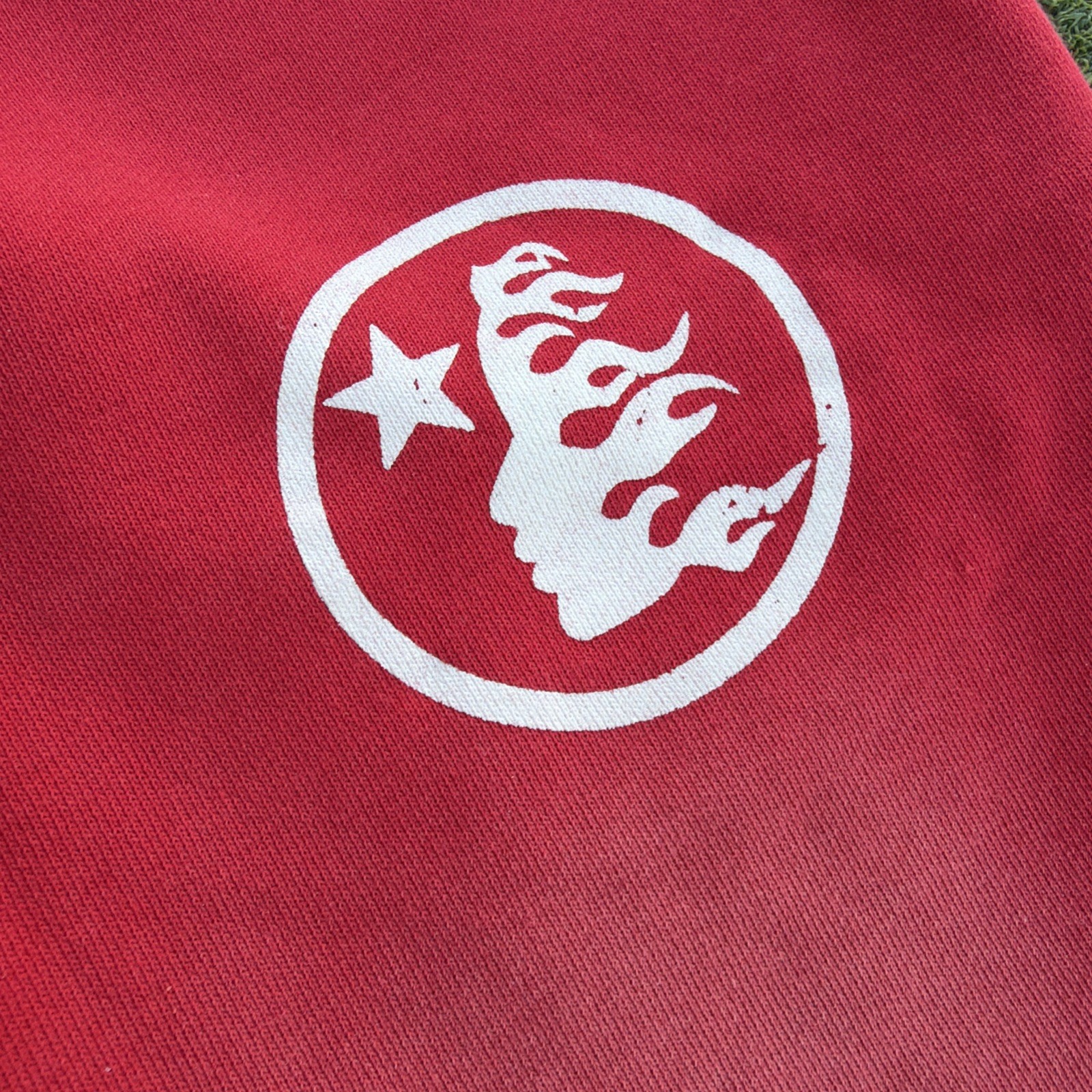 AUTHENTIC Hellstar Sweatpants Red Flame Records F… - image 6