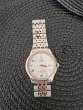 Mens 41mm Automatic Watch Rose Gold