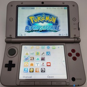 Nintendo 3DS XL Retro Silver NES Edition, No Manual No AR Cards, Tested, Working