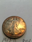 1917 d reverse walking liberty half dollar