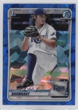 2020 Bowman Chrome Draft Sapphire Edition Hunter Barnhart #BD-66 0e3u