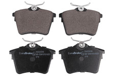 Bremsbelagsatz Scheibenbremse Hinterachse für CITROËN PEUGEOT C5 III Break