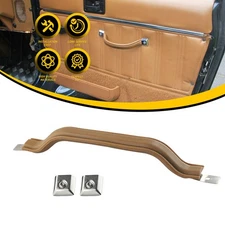 Car Interior Door Pull Handle Tan Front Left & Right For 1976-1983 Jeep CJ-5
