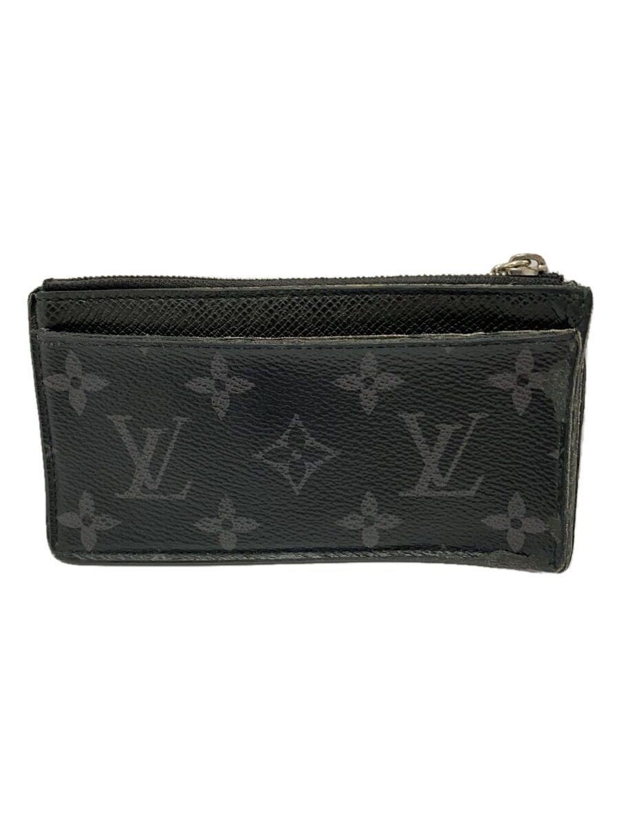 【まー】美品　LOUIS VUITTON カードケース ブラック レザー org.jpg