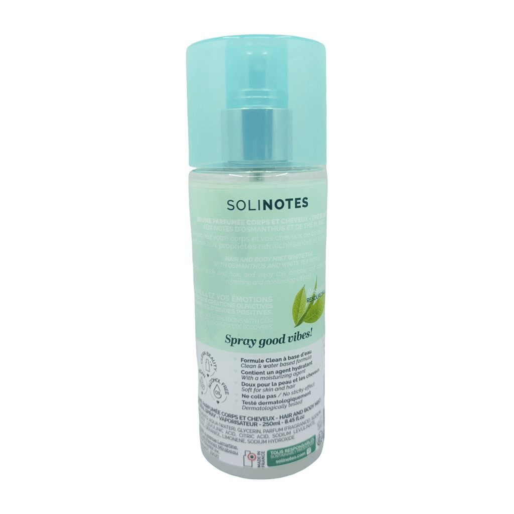 Solinotes The Blanc White Tea Hair & Body Mist 8.45 fl oz / 250 ml Fragrance