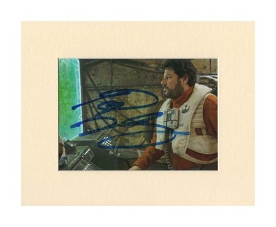 Greg Grunberg Star Wars Snap Wexley Orig Signed 10x8 Mounted Autograph Photo COA