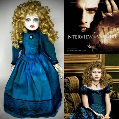 Claudia Interview with the Vampire 15.5'' Horror Movie Doll #81 Erika's Emporium