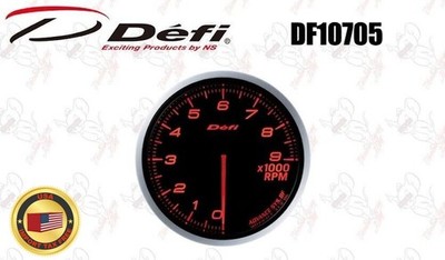 Defi ADVANCE BF φ60 Tachometer 9000rpm Red Lighting DF10705