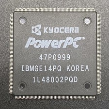 IBM KYOCERA PowerPC CPU 47P0999 32Bit RISC Processor QFP240 Embedded Uncommon