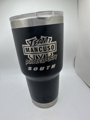 Team Mancuso Powersports South Harley Davidson  Engraved Yeti Tumbler Large