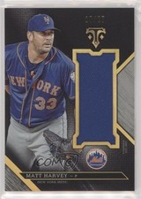2016 Topps Triple Threads Unity Single Jumbo Relics Silver 17/27 Matt Harvey 9su