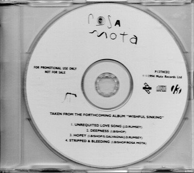 Rosa Mota - Unrequired Love (vom Album: Wishful Sinking, 4 Songs, special edit.)