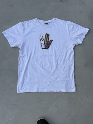 White Ice Cream graphic tee with Star Trek design size XL 