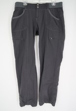 Kuhl Durango Cinch Legs Women's Pants Gray Hiking Outdoor Nylon Size 12 Regular