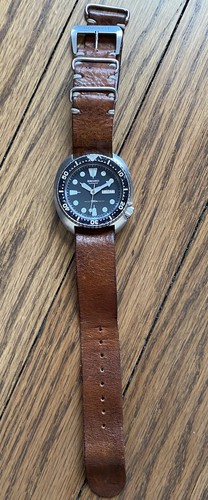 Vintage Seiko  6309-7049 Turtle Diver Day/Date Wrist Watch w/ ...