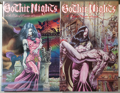 Gothic Nights A Tale of Scarlet Passion #1 & #2 -Tim Vigil (Faust), NM (9.4)