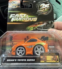 Jada Toys Fast  Furious Brian's Toyota Supra 1:32 Diecast Car Orange