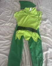Peter Pan Style Costume Age 7-9