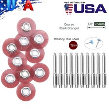 Dental Soflex Coarse Composite Finishing Polishing Discs 9.5mm / Mandrel