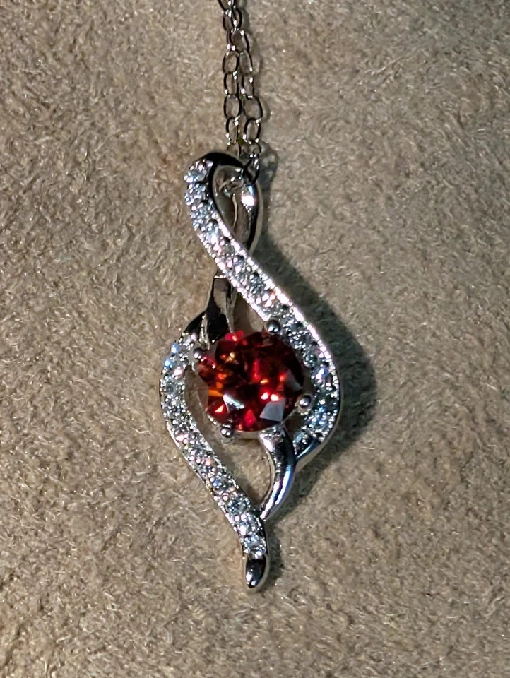 2Ct Round Cut Lab Created Red Ruby Solitaire 14K … - image 7