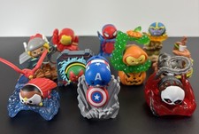 Tsum Tsum Marvel Series 1 Complete 10 Pc Set Figure Spiderman IronMan Thor Etc.