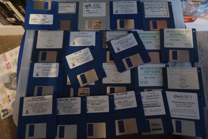 Collection of various Atari ST Games and Software - Disk Only tested & working