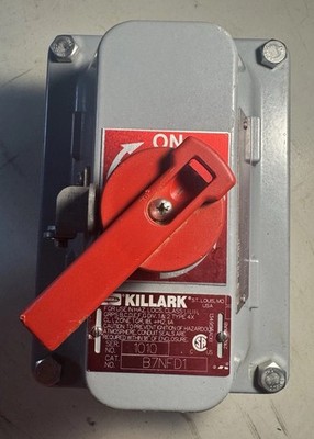 Killark B7NFD1 Hazardous Location Disconnect w/Cord & Cable Assembly