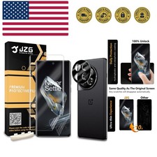 2 Pack Screen Protector for OnePlus 12 Soft film, 2 Pack Camera Lens Protecto...