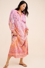 FARM Rio Mystical Winter Print Maxi Dress SZ Small