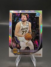 2025-26 Bowman Luka Doncic Lava Refractor /399 Los Angeles Lakers