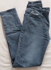 Damen Motorrad  Jeans Stretch, Kevlar, Grau , Gr. W28/L34 Marke JOHN DOE
