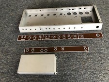 Brownface Bandmaster chassis , finished face plates and cap pan