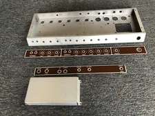 Brownface Bandmaster chassis , finished face plates  and cap pan