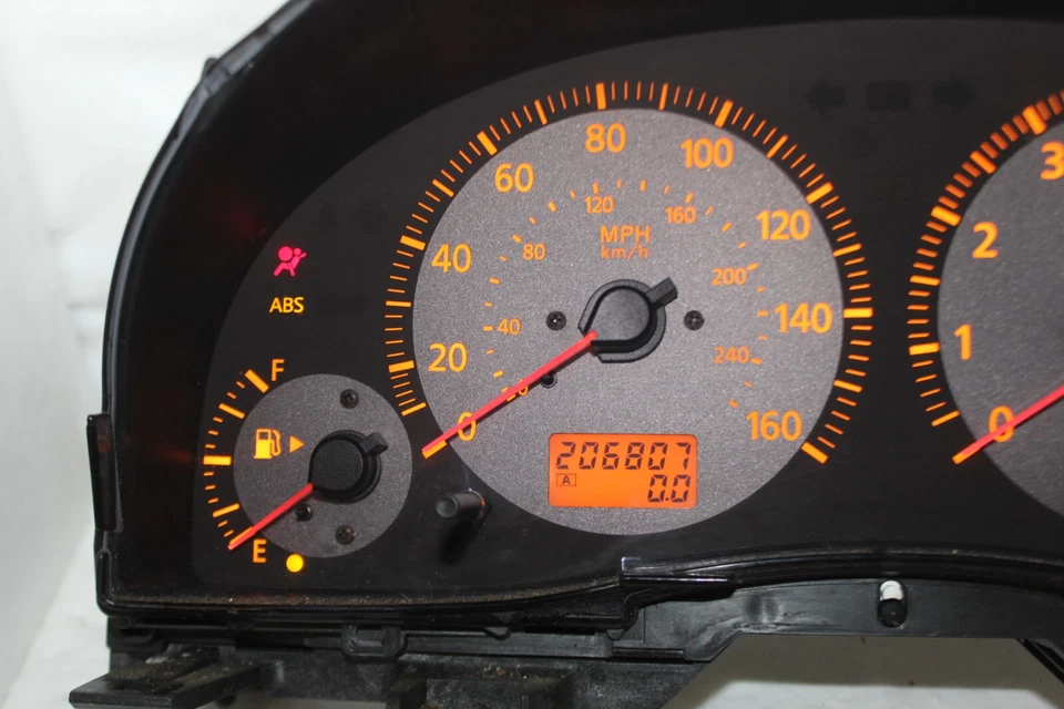 Instrumento velocímetro 03 Infiniti G35 cuadro tablero indicadores 206.807 millas Foto 3 de 4