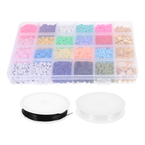 5 Sets Shell Soft Ceramic Beads Jewelry Making Clay Charms - 第 12/12 張圖片