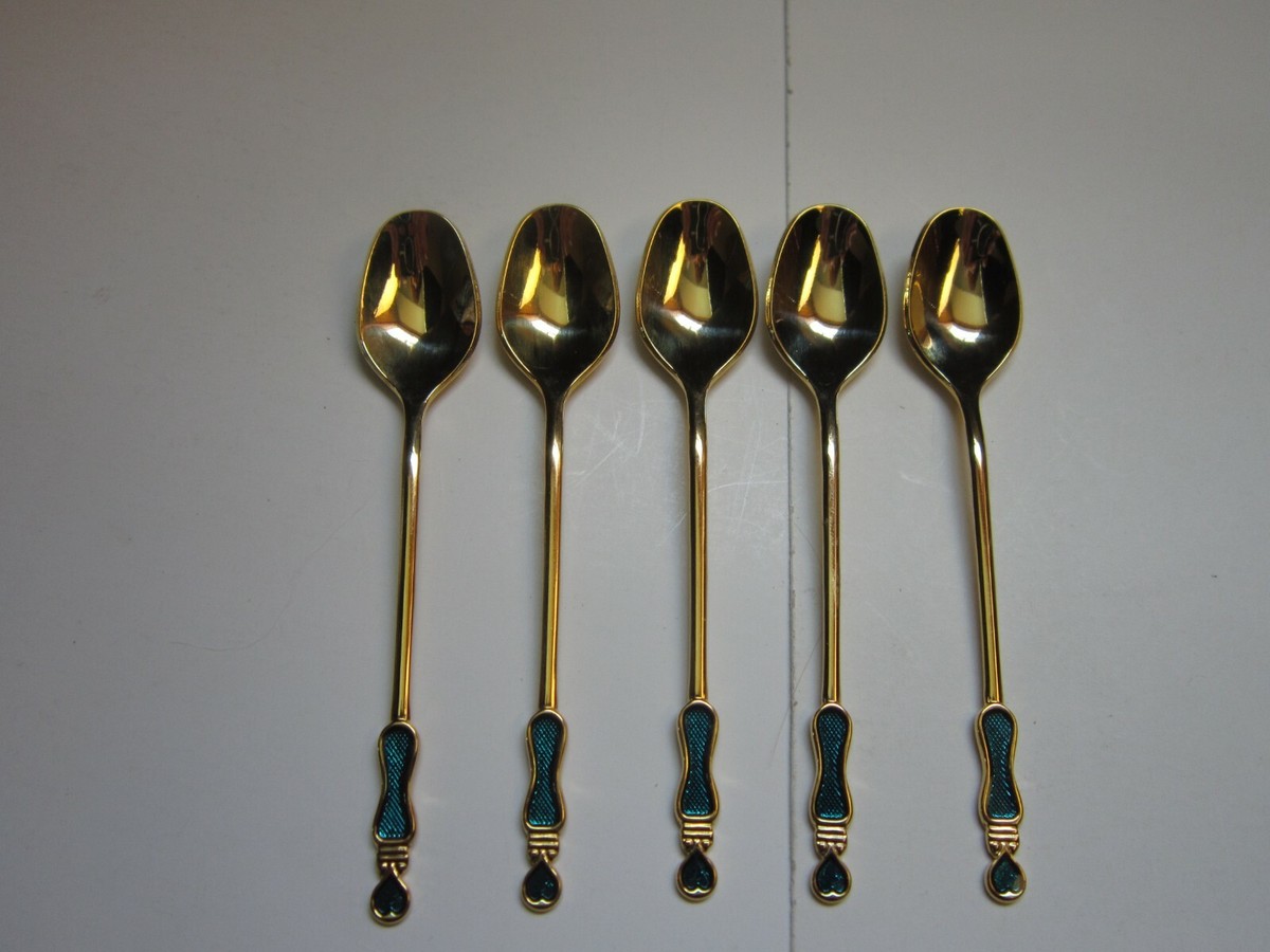 再入荷 * vintage mini spoon ❀ スプーン 若葉色 | abistornet.al
