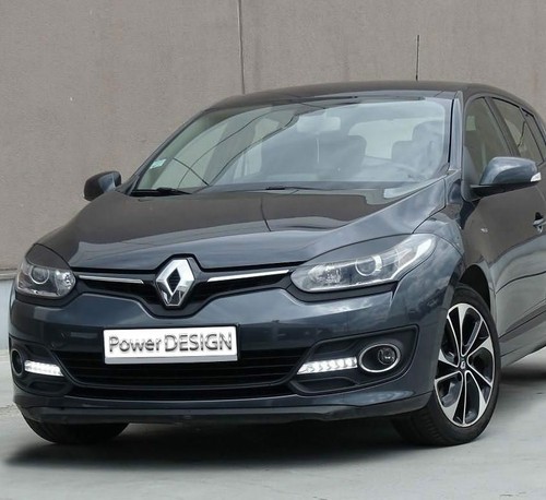 Paupières de phare pour RENAULT MEGANE III MK 3 2014-2016 Plastique ABS , NEUF - Afbeelding 3 van 9