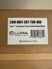 Luma Surveillance Turret Extension mount -white - LUM-MNT-EXT-TUR-WH