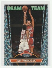 JEFF HORNACEK 1993 Topps Stadium Club Beam Team #9 PHILADELPHIA SIXERS