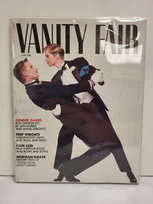 Vanity Fair Vintage Magazine June 1984 ''Gender Games''