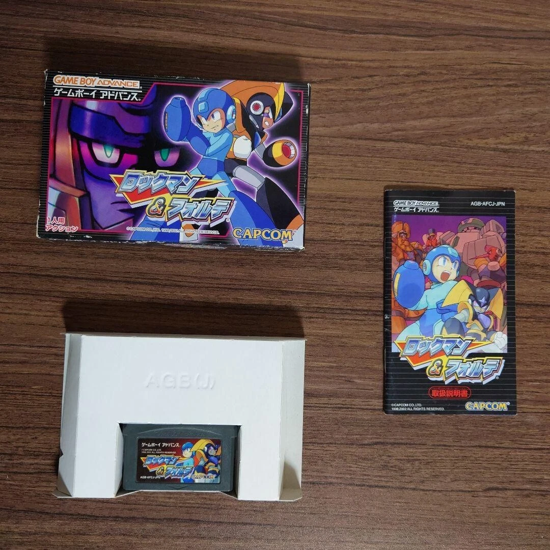 Nintendo Game Boy Advance GBA Rockman Megaman & Forte JP