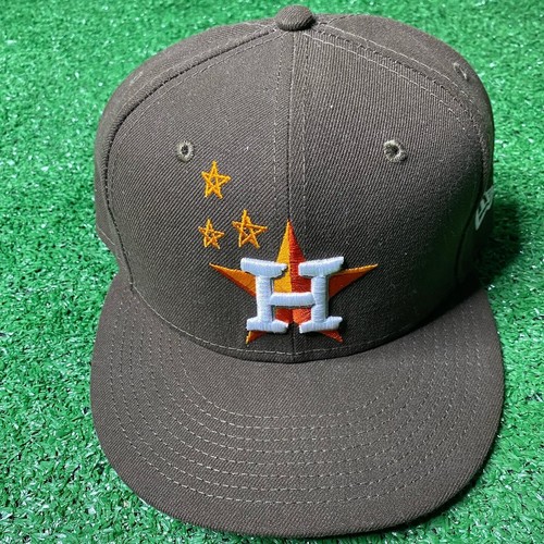 TRAVIS SCOTT NEW ERA ASTROS HAT BROWN 7 
