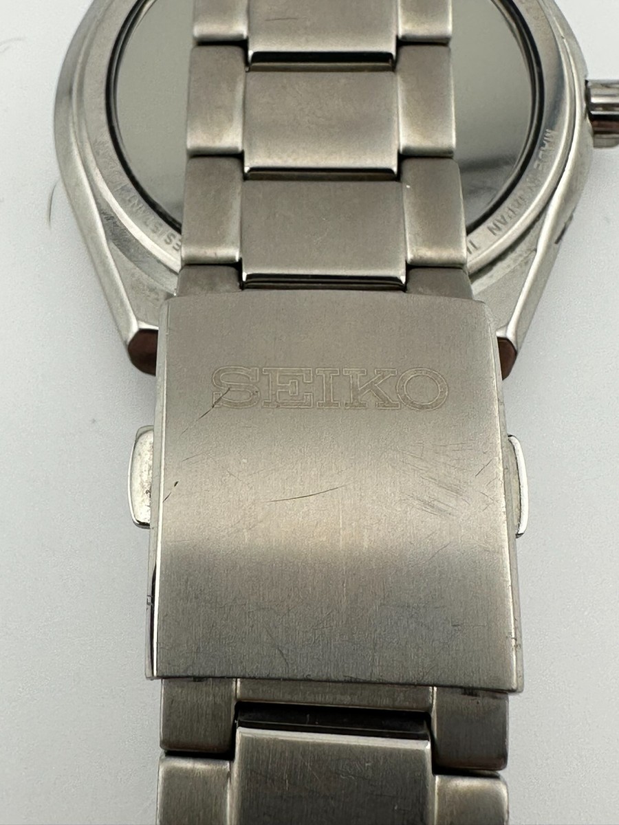 Seiko Brightz Blue Dial Titanium Solar Radio Wave Quartz Seiko Brightz Blue Dial Titanium Solar Radio Wave Quartz
