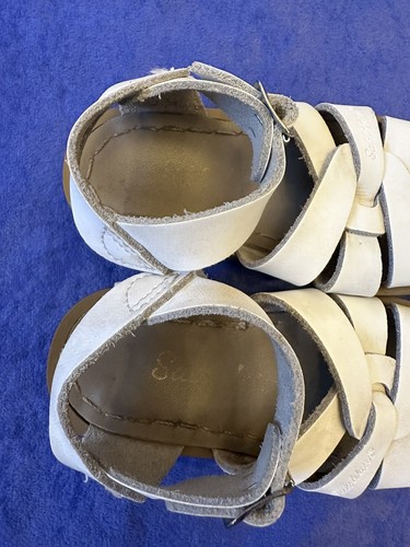 The Original Salt Water Sandal Baby Toddler Size 5 White - Picture 5 of 9