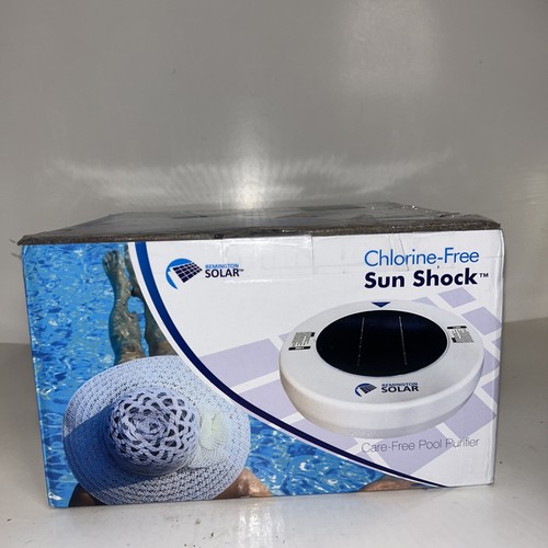 Remington Solar ChlorineFree Sun Shock Pool Ionizer Purifier Open Box