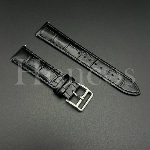 16-22MM Watch Band Strap Colorful Genuine Leather Quick Release Fits for Movado - Afbeelding 5 van 27