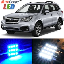 9 x Premium Blue LED Lights Interior Package Kit for Subaru Forester 98-19 +Tool