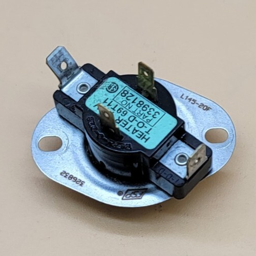 Whirlpool Genuine Washer Dryer Thermostat 3398128 Replacement Part